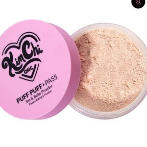 Kim Chi Chic PUFF PUFF PASS SET & BAKE POWDER - 03 TRANSLUCENT